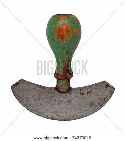 Vintage Mezzaluna Knife