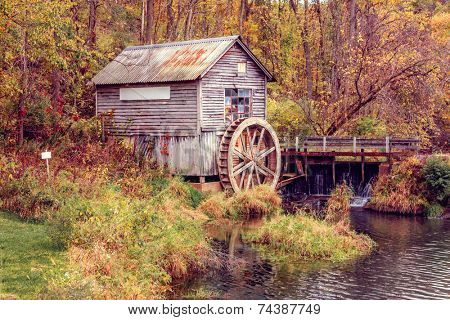 Autumn at the old Mill, Wisconsin