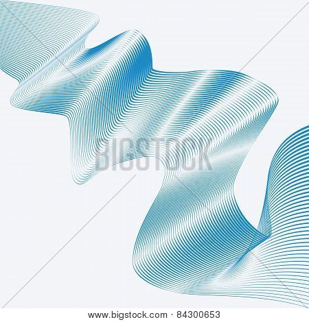 Background Blue Ribbon