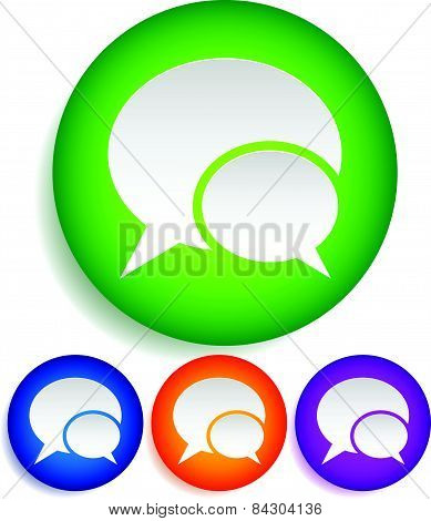 Speech Bubbles, Talk Bubbles.