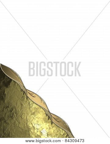 Gold Area. Design Template. Design Site