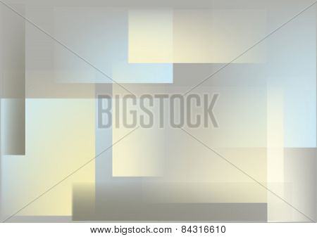 Gray Background With Cubes