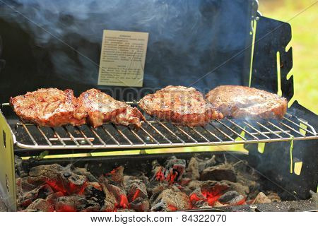 Grilled meat