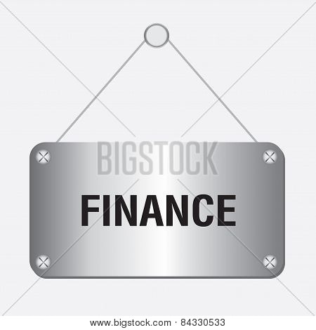 silver metallic finance