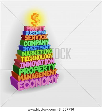Pyramid Of Business