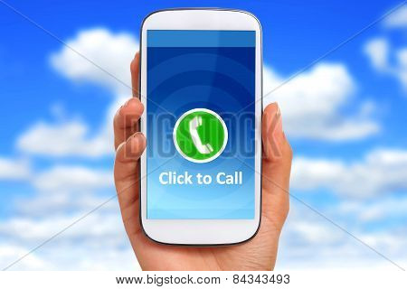 Click to call concept
