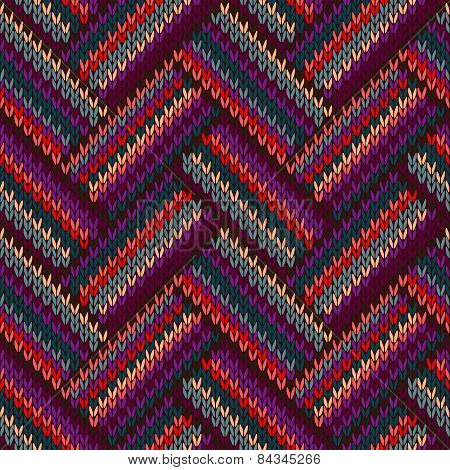 Seamless Knitted Pattern