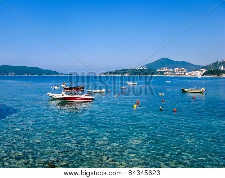 View On Sea In Montenegro