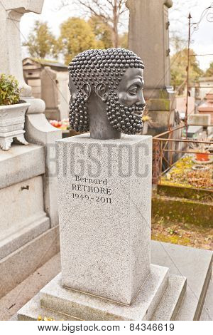 Tomb Of Bernard Rethore In Paris