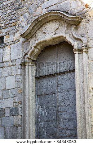 Italy  Lombardy     In  The Arsago Seprio     Old   Church     Wall