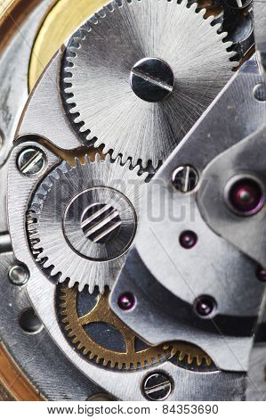 Watch Gears Close Up