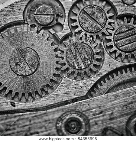 Watch Gears Close Up