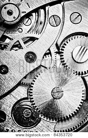Watch Gears Close Up