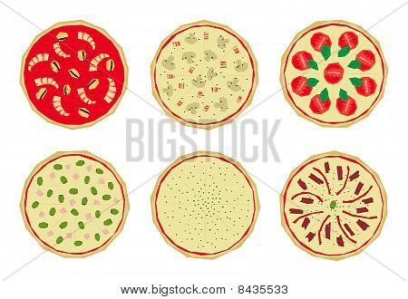 Pizza with toppings 2
