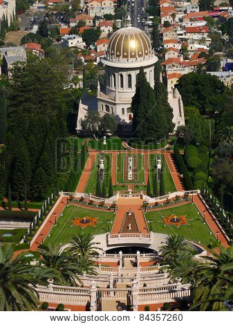 Baha'i garden and temple