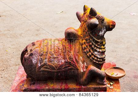 Statue of Lord Nandeeshwara ~ Vehicle of Lord Shiva