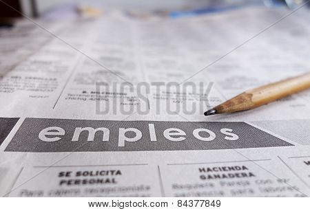 Spanish Help Wanted Section