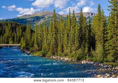 Pipestone River, Whitehorn Mountain