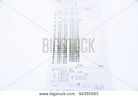 Digital tachograph