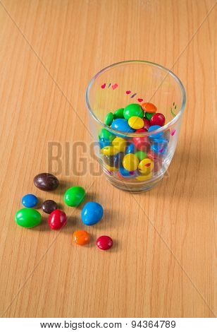 Chocolate colors background