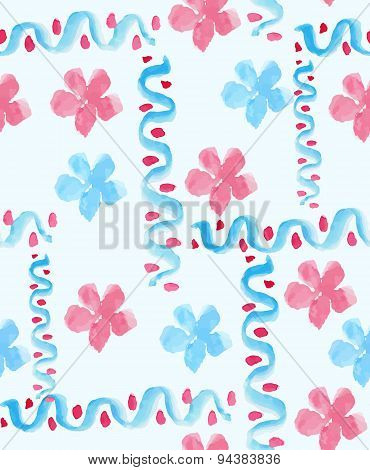 Watercolor Seamless Pattern