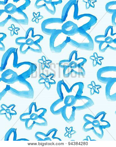 Watercolor Seamless Pattern