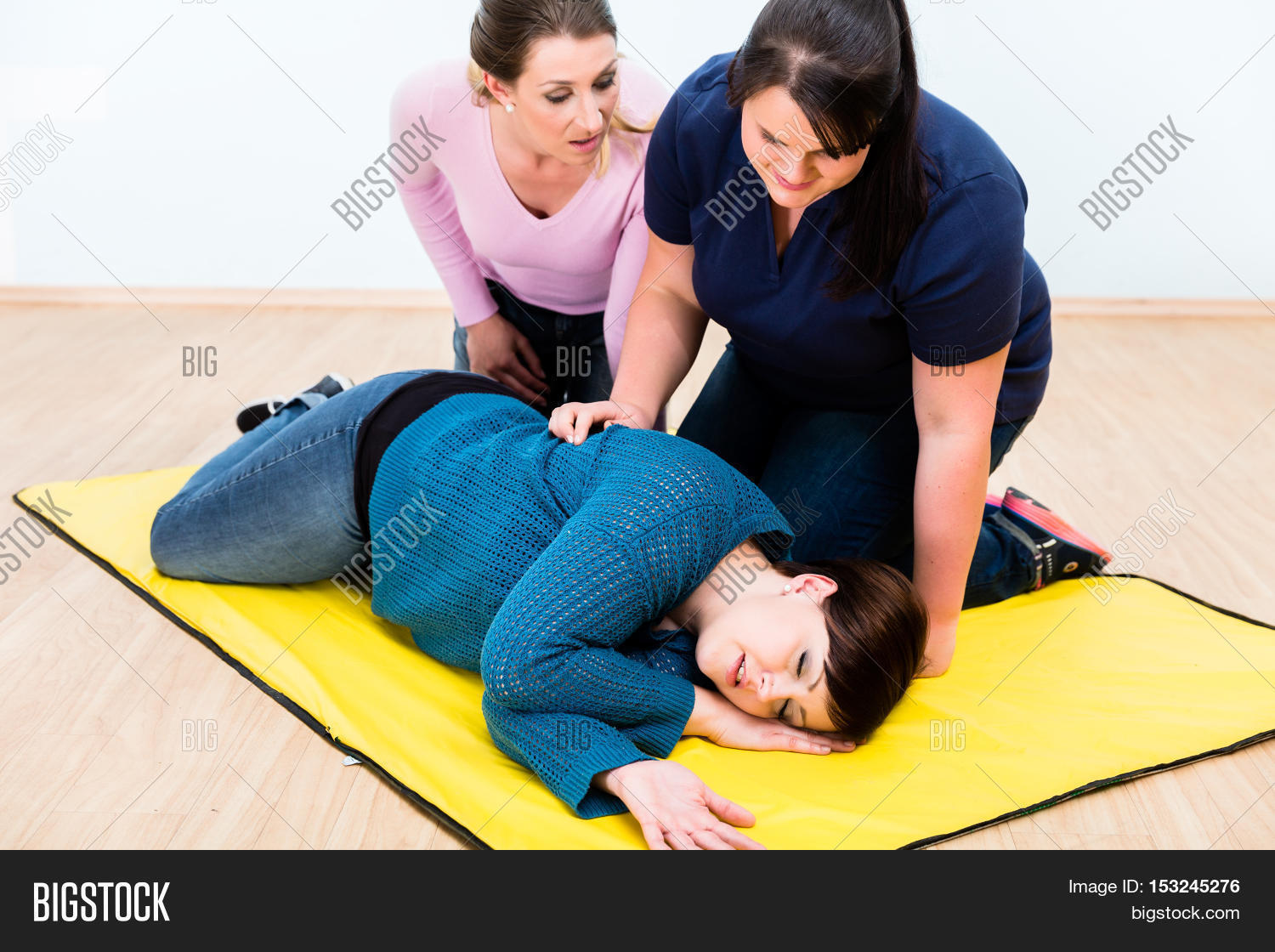 Women First Aid Class Image & Photo (Free Trial) Bigstock