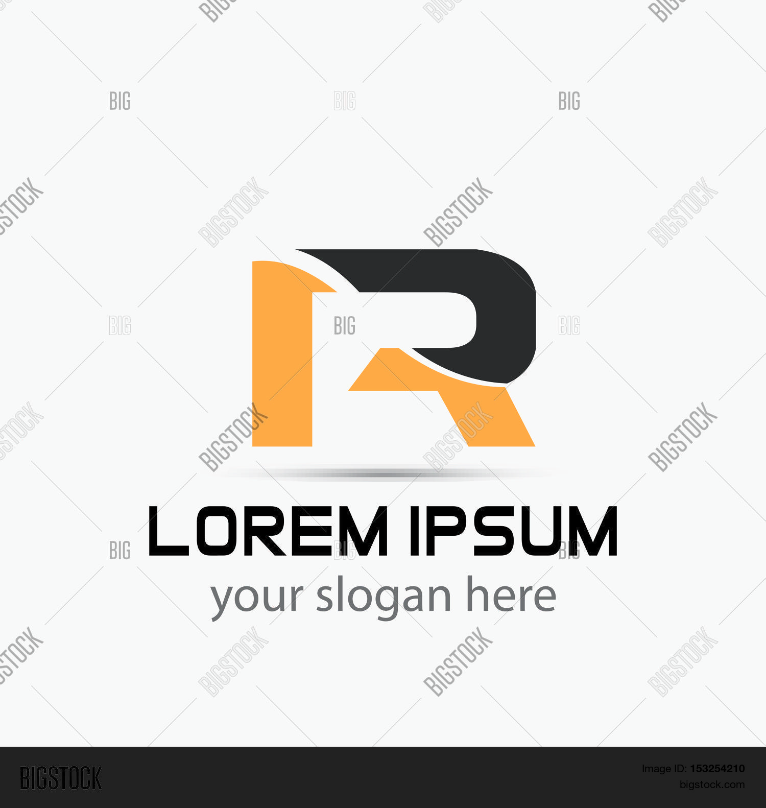 Unique Looking R Unusual Letters R Vector & Photo (Free Trial) | Bigstock