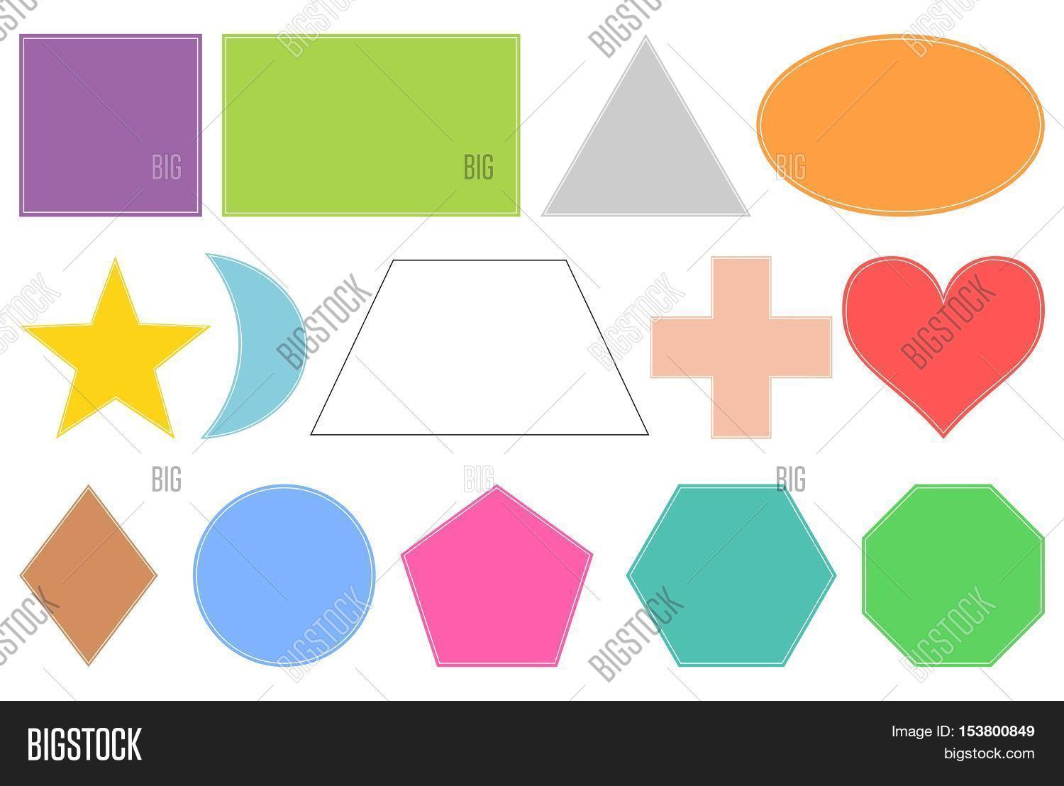 Basic Geometric Shapes Image & Photo (Free Trial) | Bigstock
