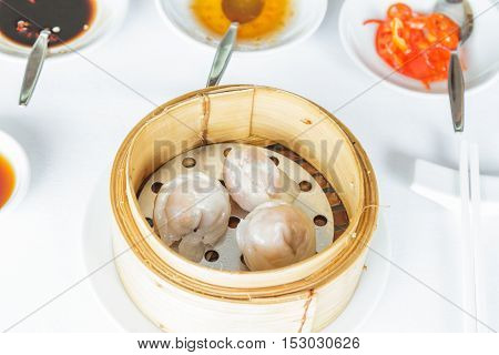 Steamed Scallop Har Gow Dumpling