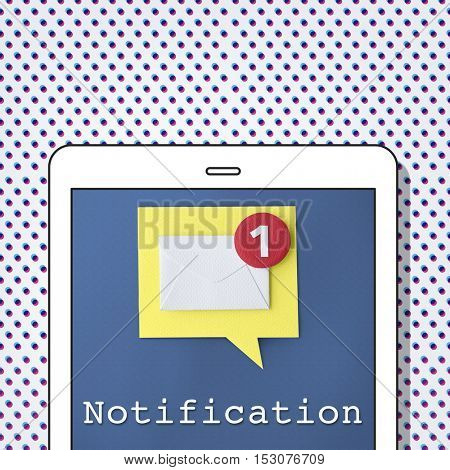 Message Notification Inbox Envelope Concept