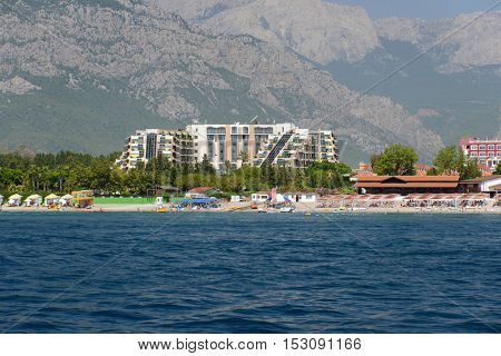 Beach and coastline Kirish, Turkey