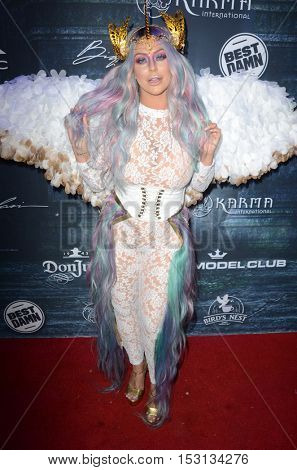 LOS ANGELES - OCT 22:  Aubrey O'Day at the 2016 Maxim Halloween Party at Shrine Auditorium on October 22, 2016 in Los Angeles, CA