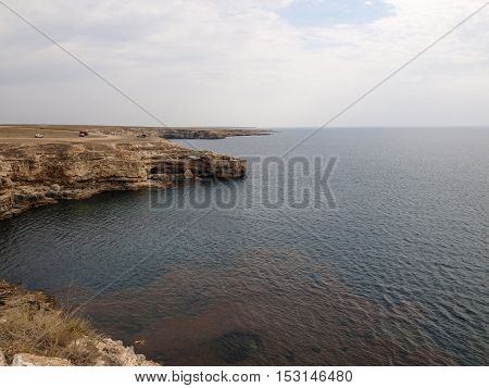 Tarkhankut Cape is considered one of the most beautiful and cleanest places in the Crimea