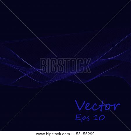 Abstract lights background with space for business message