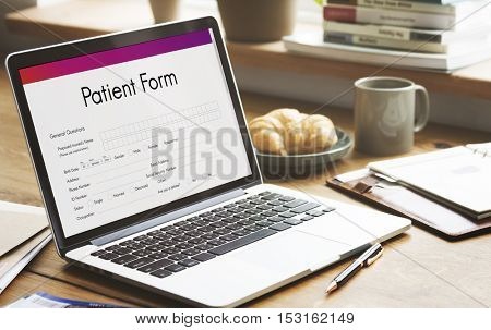 Patient Information Form Analysis Record Medical Concept