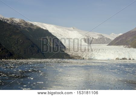 Chile - Amalia Glacier Landscape