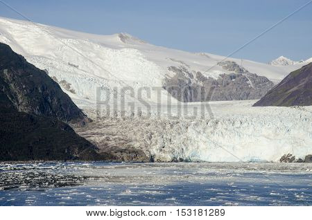 Chile - Amalia Glacier Landscape