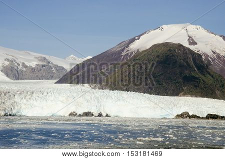 Chile - Amalia Glacier On The Edge Of The Sarmiento Channel - Skua Glacier - Bernardo O'Higgins National Park