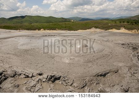 Muddy Volcanoes Reservation In Romania - Buzau - Berca