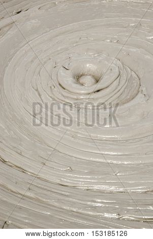 Mud Volcanoes - Texture And Eruption -romania, Buzau, Berca
