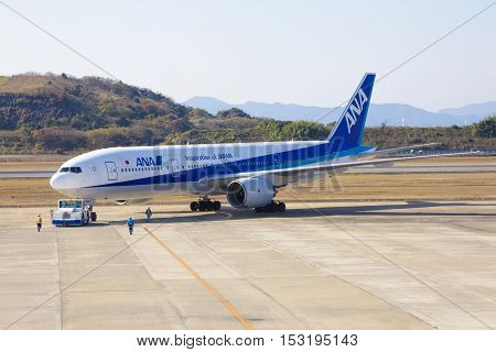 All Nippon Airways (ana) Airplane