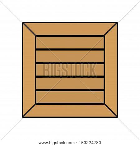 carton box packing isolated icon vector illustration design
