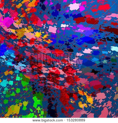 Multicolored abstract background. The composition of bright colors.