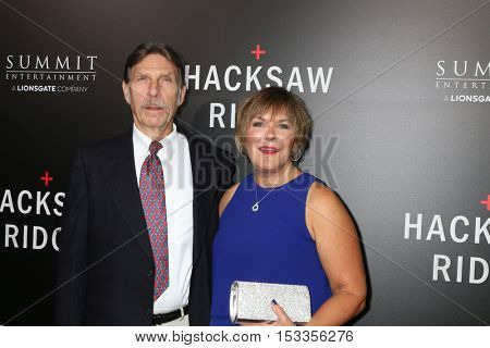 LOS ANGELES - OCT 24:  Desmond Doss Jr., Elaine Roorda at the 