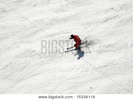 Le skieur
