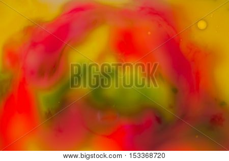 Colorful abstract space images with blended colors