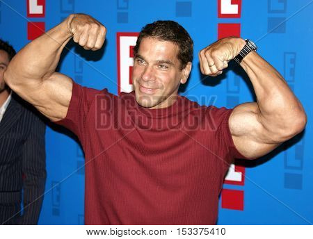 Lou Ferrigno at the E! Entertainment Television's Summer Splash Event held at the Roosevelt Hotel in Hollywood, USA on August 1, 2005. 