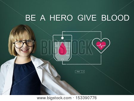 Blood Donation Give Life Transfusion Sangre Concept