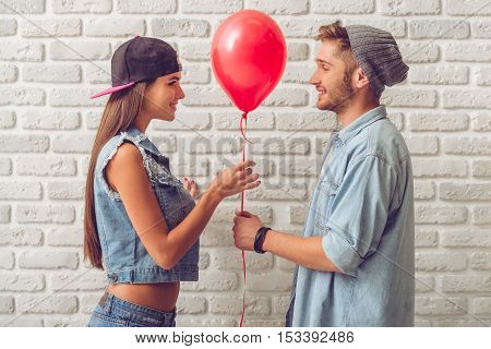 Stylish Teenage Couple